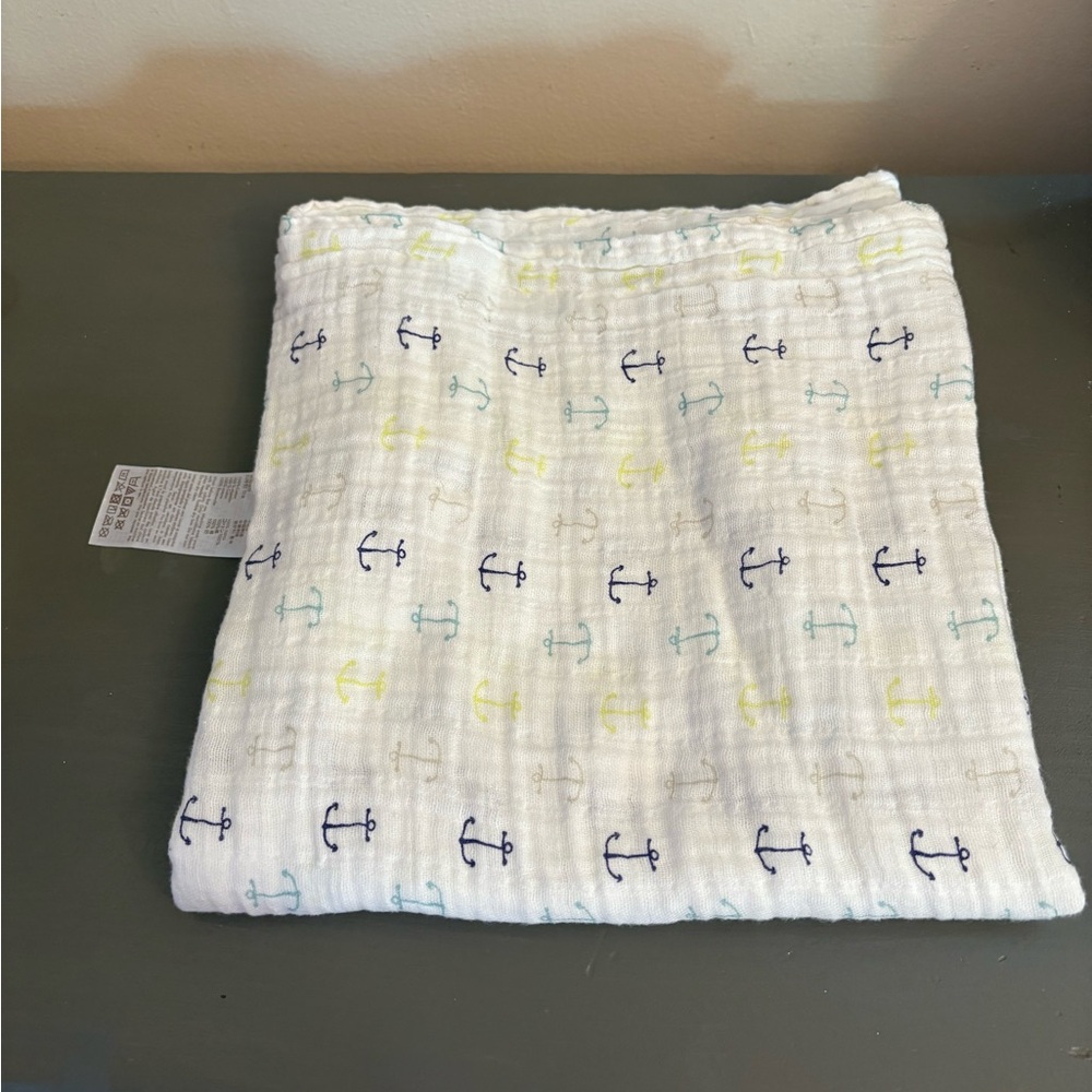 Set of 5 Muslin Baby Swaddle Blankets - Picture 5 of 8